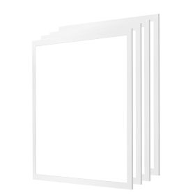 2x2 FT LED Flat Panel Light, 5700 LM, Flush Mount LED Drop Ceiling Lighting Fixture with 3 Color Selectable 3000K/4000K/5000K, 25W/30W/40W