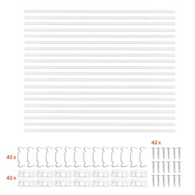 20-Pack 3.3 ft/1M V Shape LED Aluminum Channel, with Milky Cover, End Caps and Mounting Clips, Aluminum Profile for LED Strip Light Installations