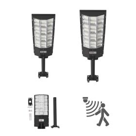8000W Solar Street Lights Outdoor, 450000LM, Commercial Parking Lot Lights Dusk to Dawn, LED Flood Security Lamp with Motion Sensor (Default: Default)